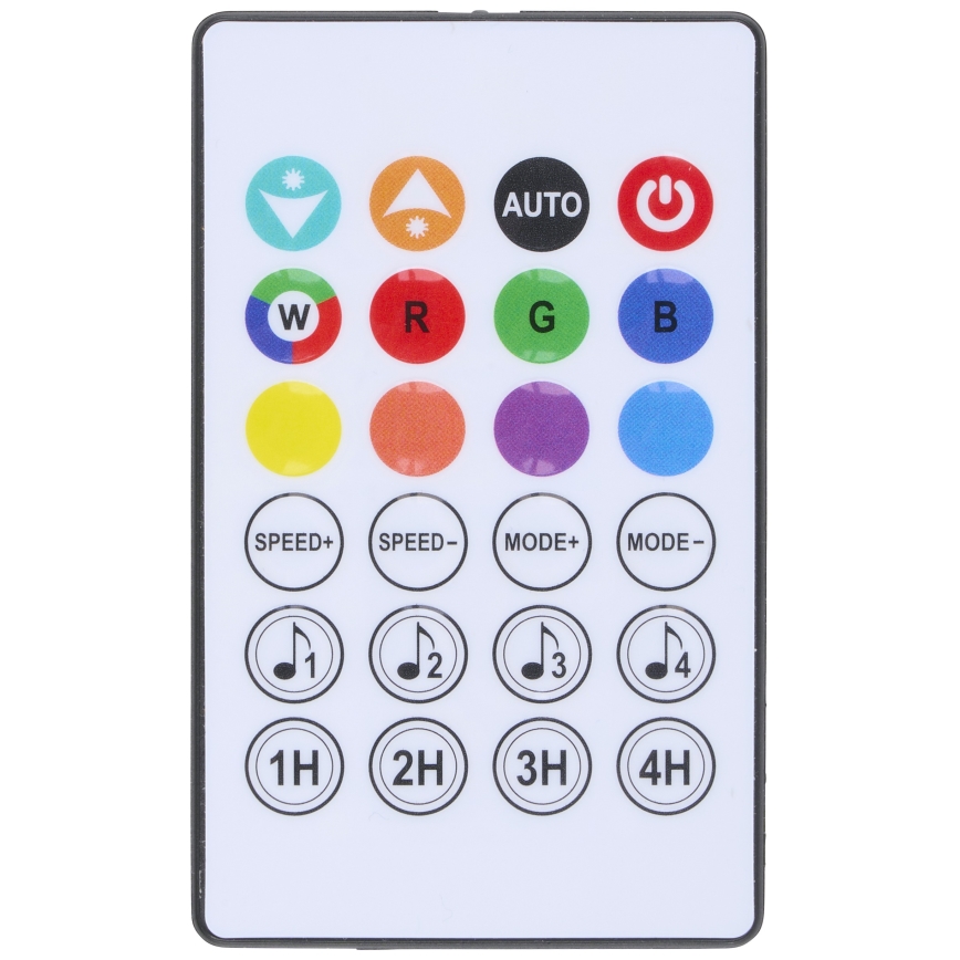 Grundig - ściemniana lampa podłogowa LED RGB LED/8W/5V + pilot zdalnego sterowania
