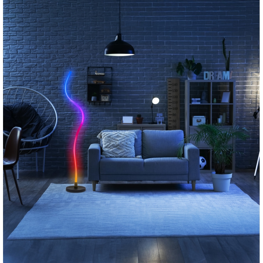 Grundig - LED RGB ściemniana lampa stojąca LED/5W/5V + zdalne sterowanie