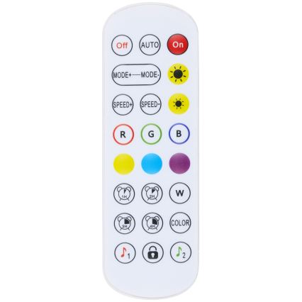 Grundig - LED RGB ściemniana lampa stojąca LED/5W/5V + zdalne sterowanie
