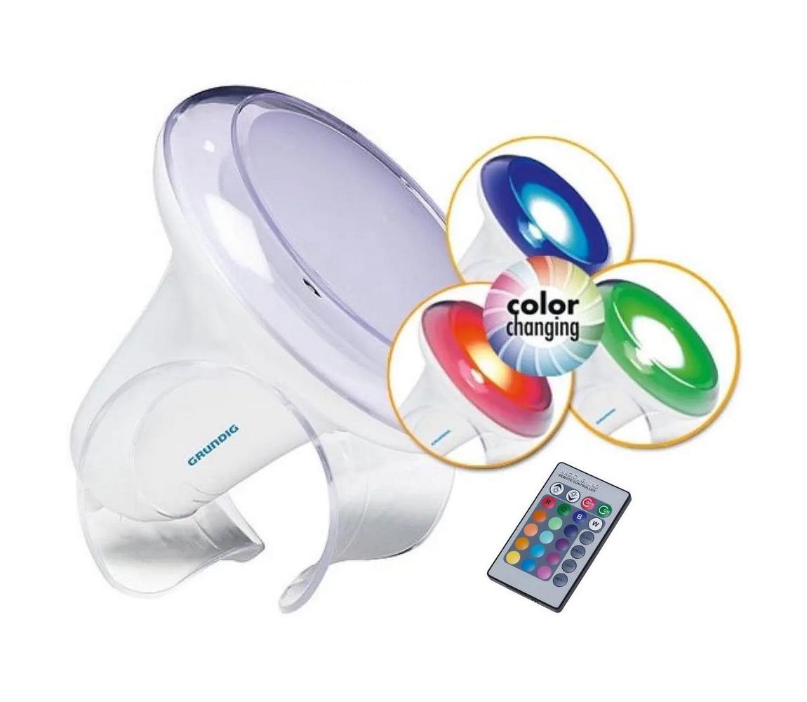 Grundig - LED RGB Ściemniana lampa stołowa LED/1W/230V + pilot