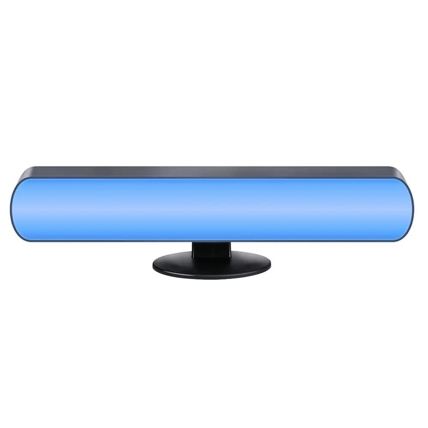 Grundig - LED RGBW ściemniana lampa biurkowa LED/0,7W/5V czarna + pilot zdalnego sterowania