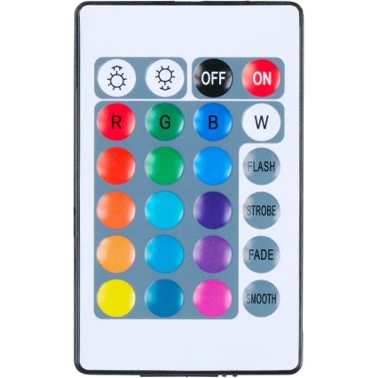 Grundig - LED RGBW ściemniana lampa biurkowa LED/0,7W/5V czarna + pilot zdalnego sterowania