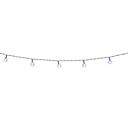 Grundig - LED Ściemnialny łańcuch solarny 50xLED/8 funkcji 9,35m ciepła biel + pilot zdalnego sterowania