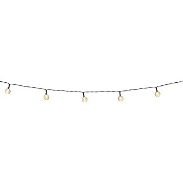 Grundig - LED Ściemnialny łańcuch solarny 50xLED/8 funkcji 9,35m IP44 ciepła biel + pilot zdalnego sterowania