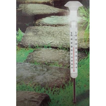 Grundig - LED Solarny termometr 1xAAA 600 mAh IP44