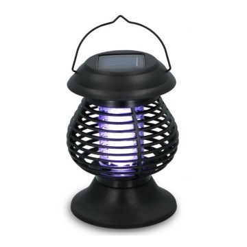 Grundig - LED UV Lampa solarna z pułapką na owady LED/1W/1,2V IPX4