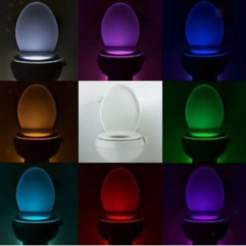 Grundig - Oświetlenie do WC LED z czujnikiem LED/3xAAA