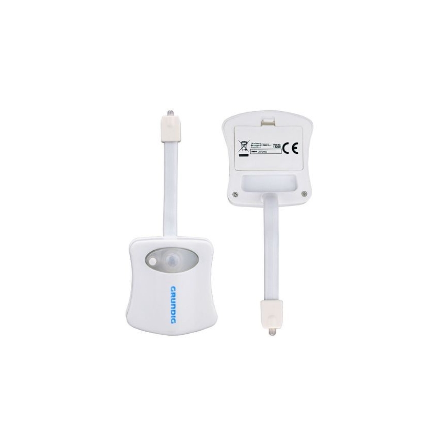 Grundig - Oświetlenie do WC LED z czujnikiem LED/3xAAA