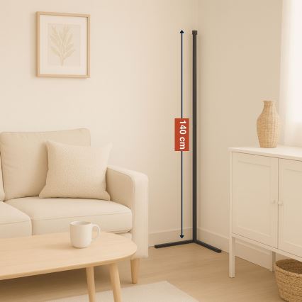 Grundig - ściemnialna lampa stojąca LED RGBW LED/6W/230V + pilot zdalnego sterowania