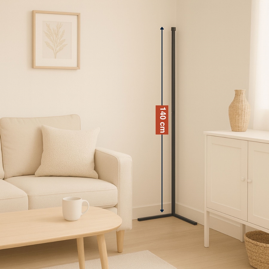 Grundig - ściemnialna lampa stojąca LED RGBW LED/6W/230V + pilot zdalnego sterowania