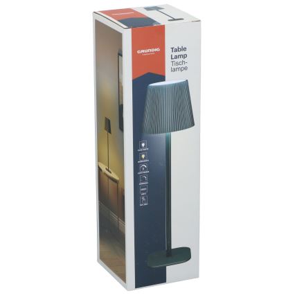 Grundig - Ściemniana dotykowa lampa biurkowa LED/5V 1200 mAh