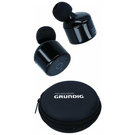 Grundig - Słuchawki bezprzewodowe Bluetooth czarne