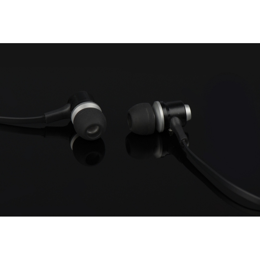 Grundig - Słuchawki z mikrofonem JACK 3,5 mm czarne