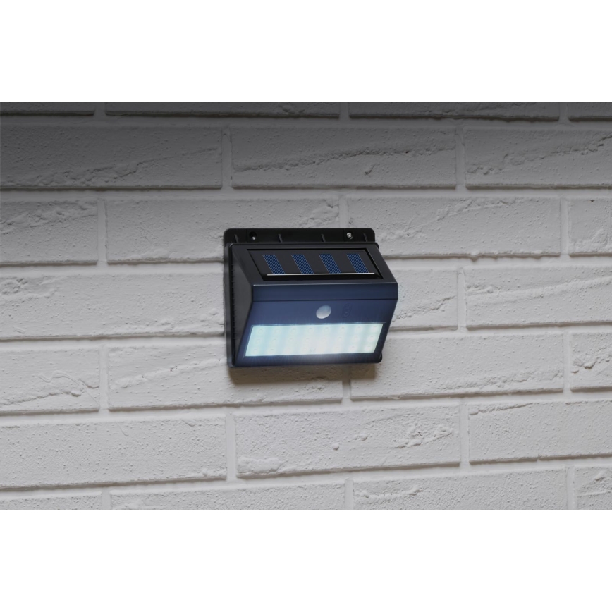 Grundig - Solarny kinkiet ścienny LED z czujnikiem LED/1,2V 600 mAh IP44