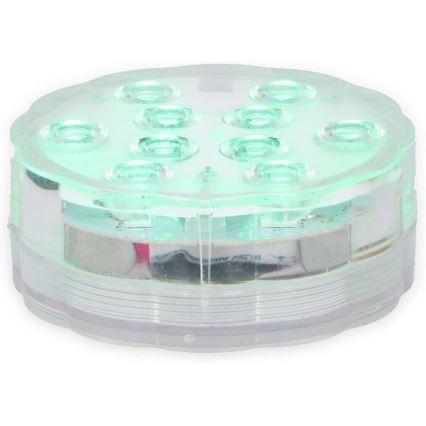 Grundig - Zestaw 3x LED RGBW ściemnialne oprawy LED/3W/3xAAA IP65 + pilot zdalnego sterowania