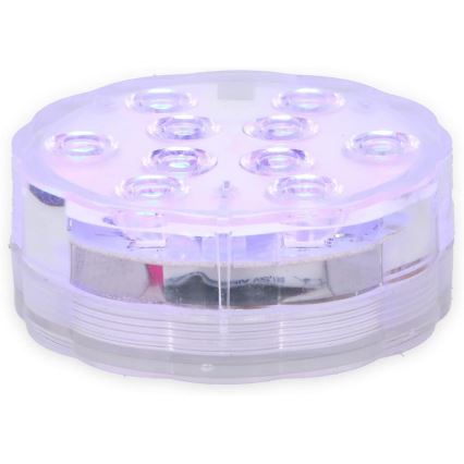 Grundig - Zestaw 3x LED RGBW ściemnialne oprawy LED/3W/3xAAA IP65 + pilot zdalnego sterowania