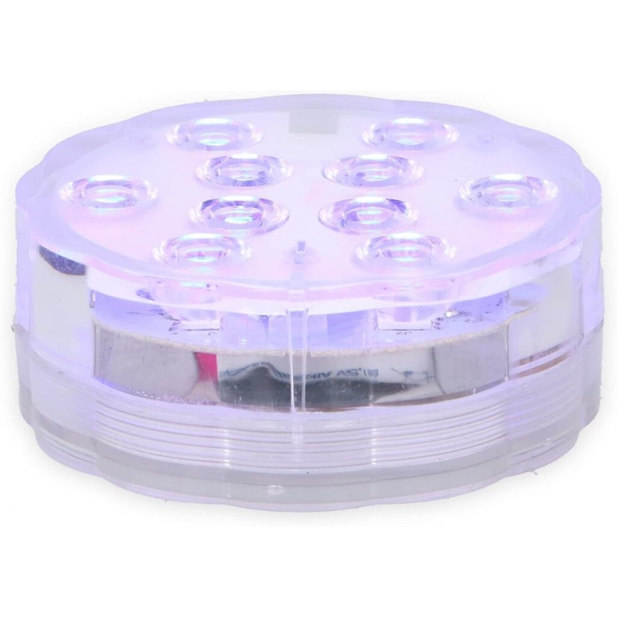 Grundig - Zestaw 3x LED RGBW ściemnialne oprawy LED/3W/3xAAA IP65 + pilot zdalnego sterowania