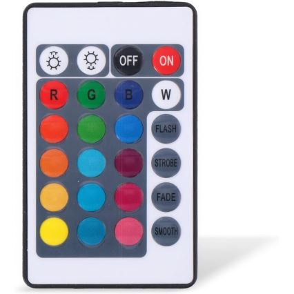 Grundig - Zestaw 3x LED RGBW ściemnialne oprawy LED/3W/3xAAA IP65 + pilot zdalnego sterowania