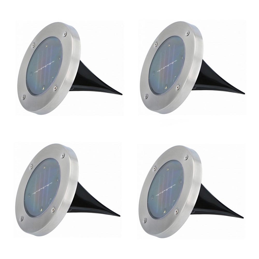 Grundig - ZESTAW 4x LED Lampa solarna LED/1W/1,2V 600 mAh IP65