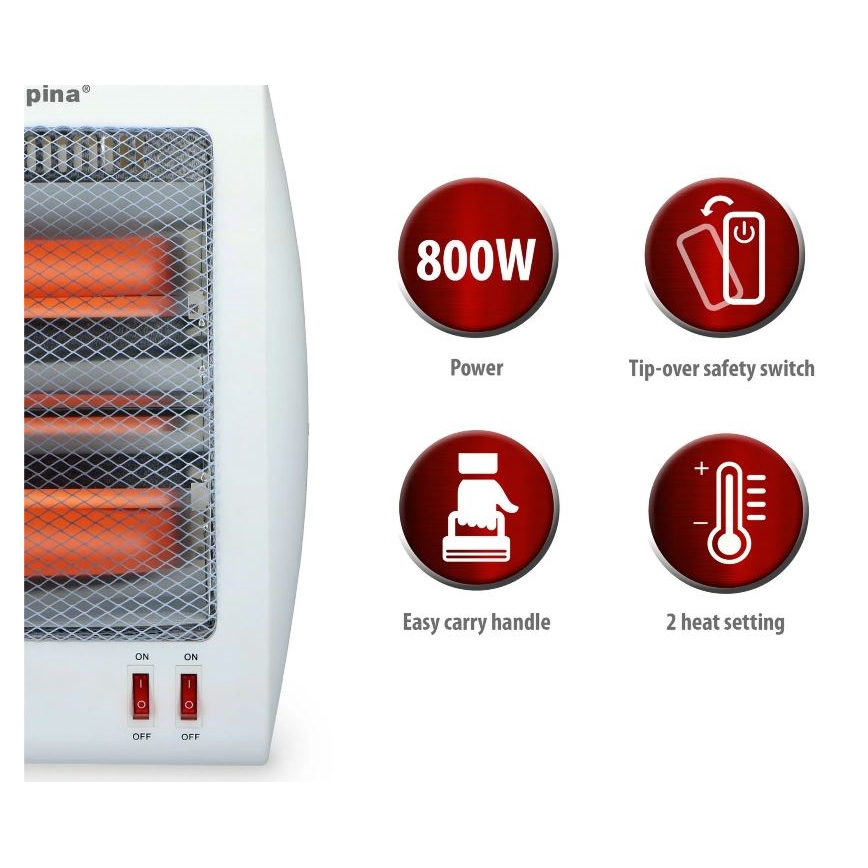 Grzejnik 400/800W/230V