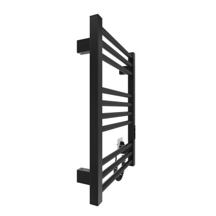 Grzejnik drabinkowy na ręczniki HF DERBY 100W/230V 57x43 cm czarny