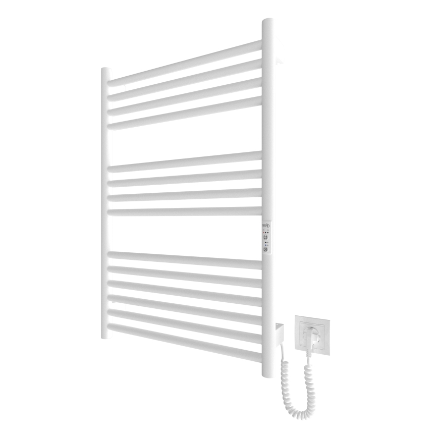 Grzejnik drabinkowy na ręczniki HF GREENWICH 170W/230V 77x53 cm biały okrągły