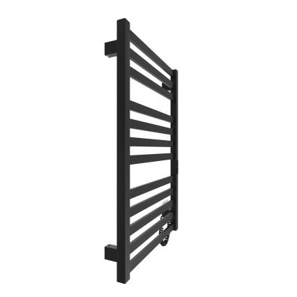 Grzejnik drabinkowy na ręczniki HF OXFORD 170W/230V 77x53 cm czarny
