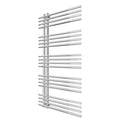 Grzejnik drabinkowy na ręczniki INOX 368W/230V 109x53 cm stal nierdzewna/chrom błyszczący
