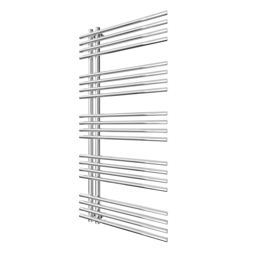 Grzejnik drabinkowy na ręczniki INOX 368W/230V 109x53 cm stal nierdzewna/chrom błyszczący