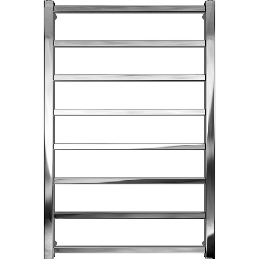 Grzejnik drabinkowy na ręczniki TOKIO 174W/230V 80x53 cm stal nierdzewna/chrom błyszczący