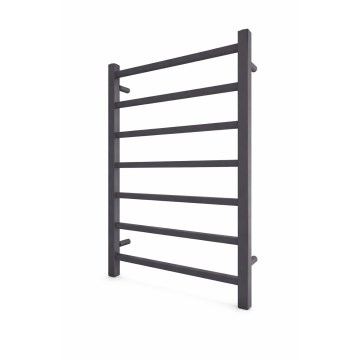 Grzejnik łazienkowy drabinkowy INOX TOKIO 161W/230V 77x53 cm stal nierdzewna/antracyt