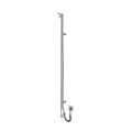 Grzejnik łazienkowy RAY 25W/230V 110x30 cm IP44 stal nierdzewna/chrom błyszczący