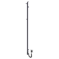 Grzejnik łazienkowy RAY 35W/230V 150x30 cm IP44 stal nierdzewna/antracyt