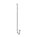 Grzejnik łazienkowy RAY 35W/230V 150x30 cm IP44 stal nierdzewna/błyszczący chrom