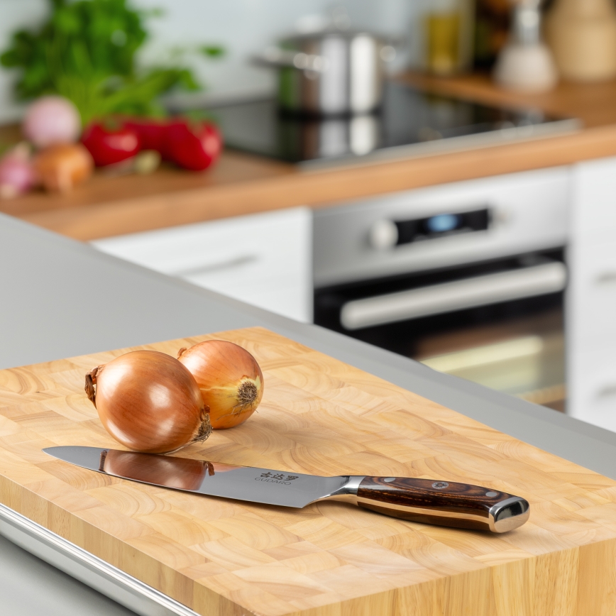 Gudaro - Damasceński nóż szefa kuchni FENG 8, 67 warstw stali, długość 20 cm