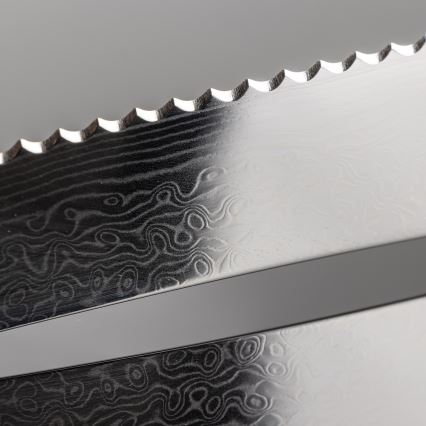 Gudaro - Nóż do pieczywa z damastu TAKUMI 8, 67 warstw stali, długość 20 cm, orzech