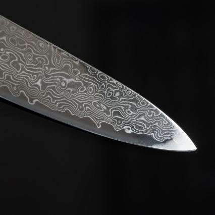 Gudaro - Damaszkowy nóż kuchenny HIKARI 3,5, 67 warstw stali, długość 9,5 cm