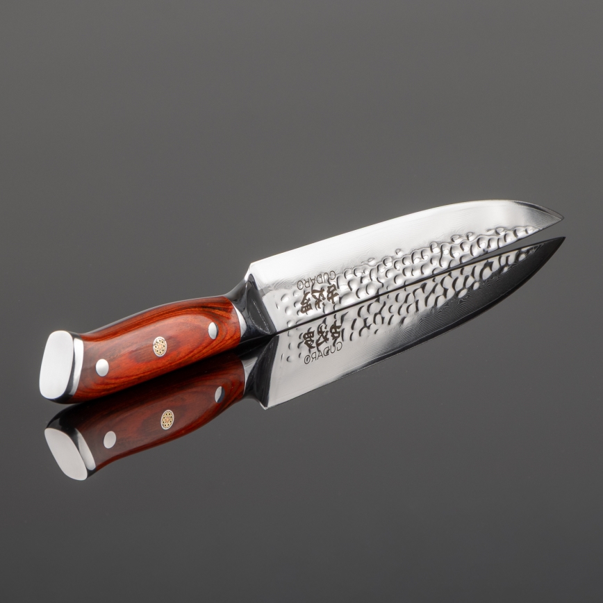 Gudaro - Nóż do porcjowania MIYABI 8, damasceński, 67 warstw stali, długość 20 cm