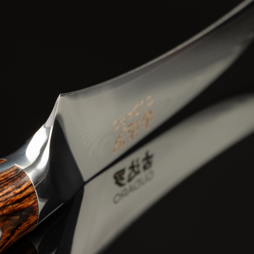 Gudaro - Nóż kuchenny BIRD BEAK 7,6 cm stal damasceńska