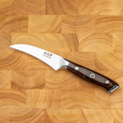 Gudaro - Nóż kuchenny BIRD BEAK 7,6 cm stal damasceńska