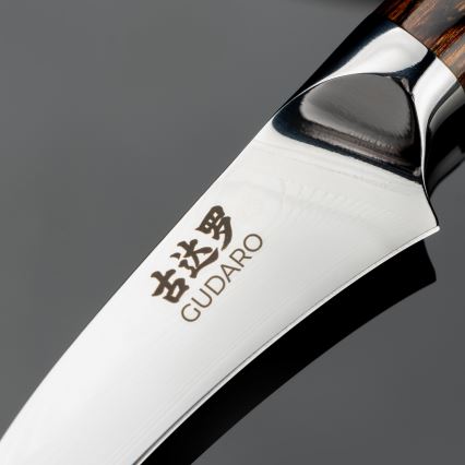 Gudaro - Nóż kuchenny BIRD BEAK 7,6 cm stal damasceńska