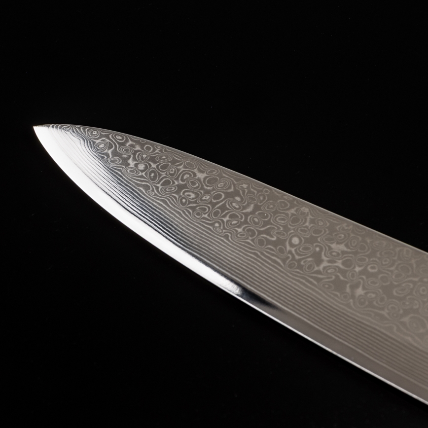Gudaro - Nóż szefa kuchni KENSHO 8, damasceński, wykonany z 67-warstwowej stali, długość 20 cm