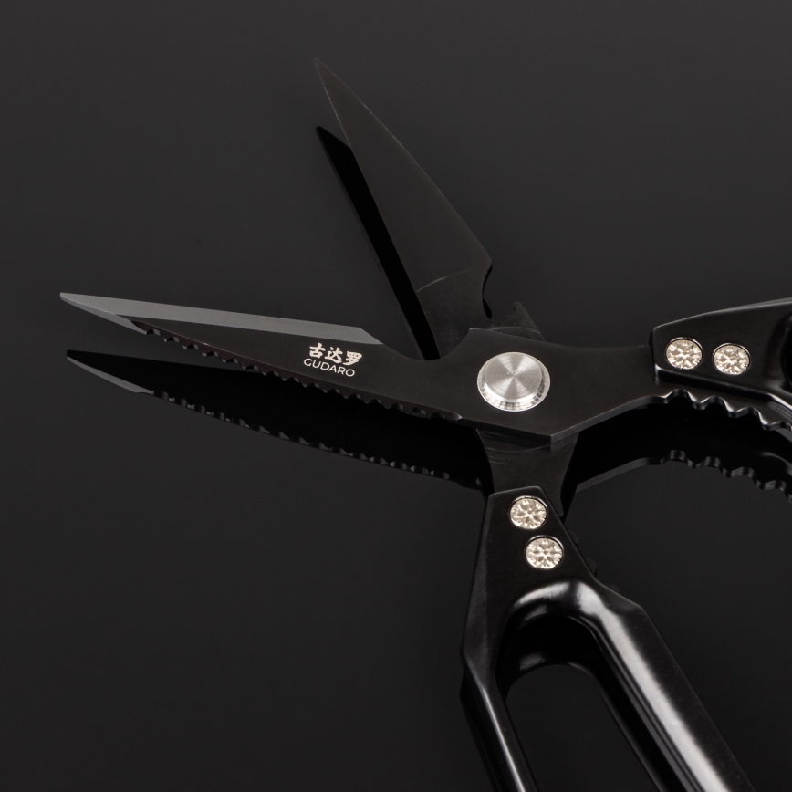 Gudaro - Nożyce do drobiu SHOGUN 23,3 cm czarne