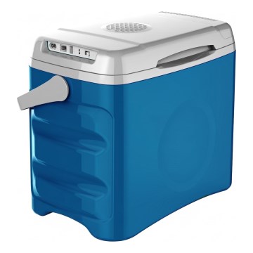 Guzzanti GZ 30BW - Przenośna lodówka samochodowa 29 l 65W/12V/230V niebieska
