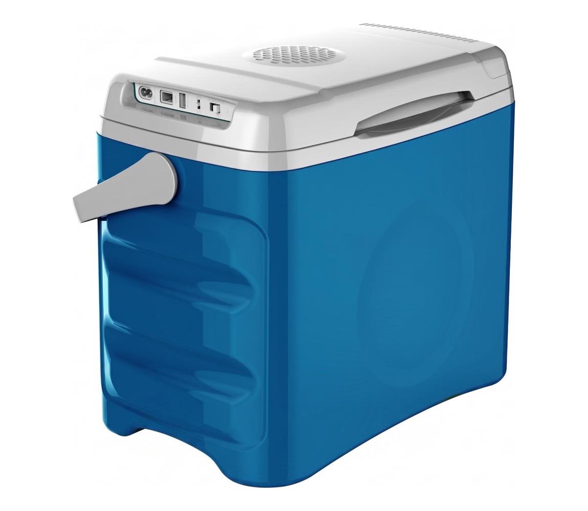 Guzzanti GZ 30BW - Przenośna lodówka samochodowa 29 l 65W/12V/230V niebieska