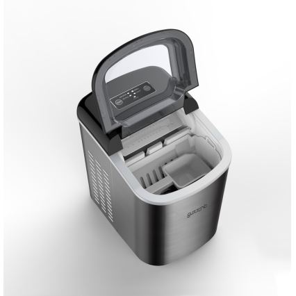 Guzzanti GZ125 - Wytwornica lodu 140W/230V stal nierdzewna/czarny