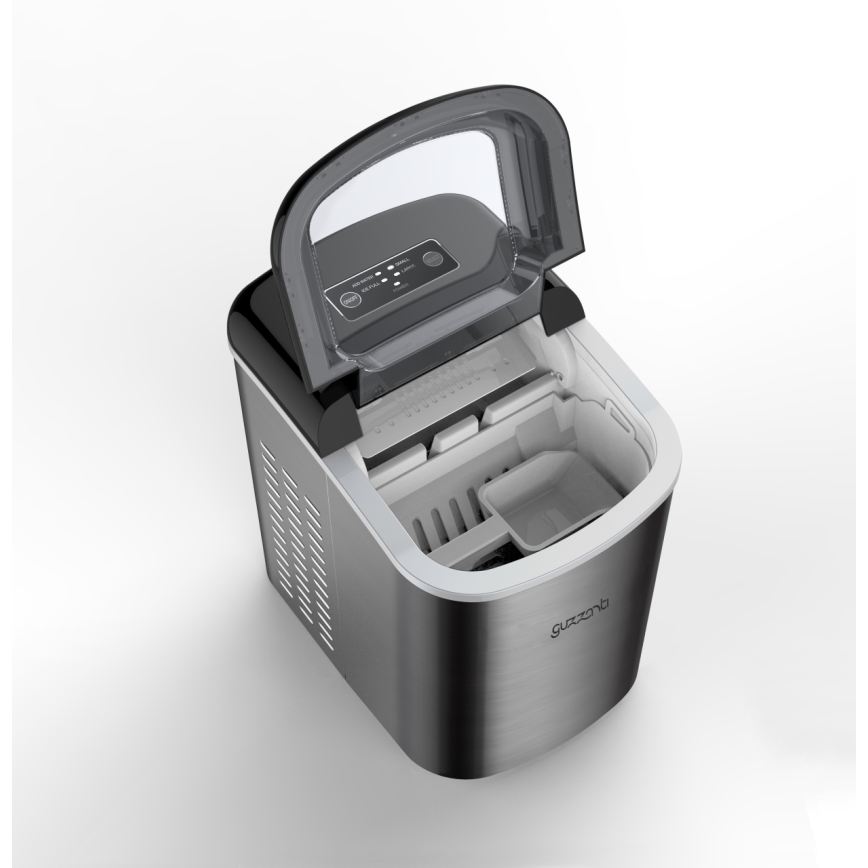 Guzzanti GZ125 - Wytwornica lodu 140W/230V stal nierdzewna/czarny