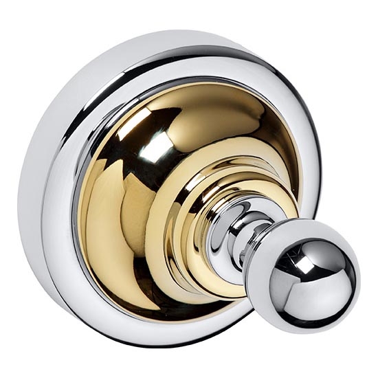 Haczyk 6,5x6,5 cm srebrny/złoty