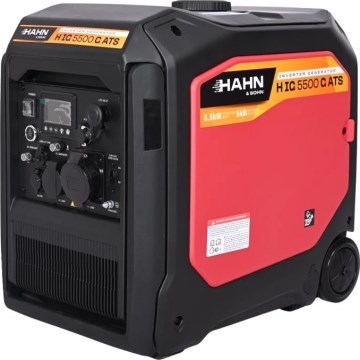 Hahn & Sohn 20086 - Agregat prądotwórczy benzynowy/LPG HIG 5500 G ATS 5500/5000W