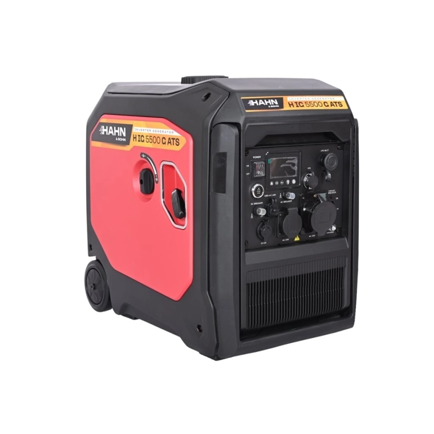 Hahn & Sohn 20086 - Agregat prądotwórczy benzynowy/LPG HIG 5500 G ATS 5500/5000W